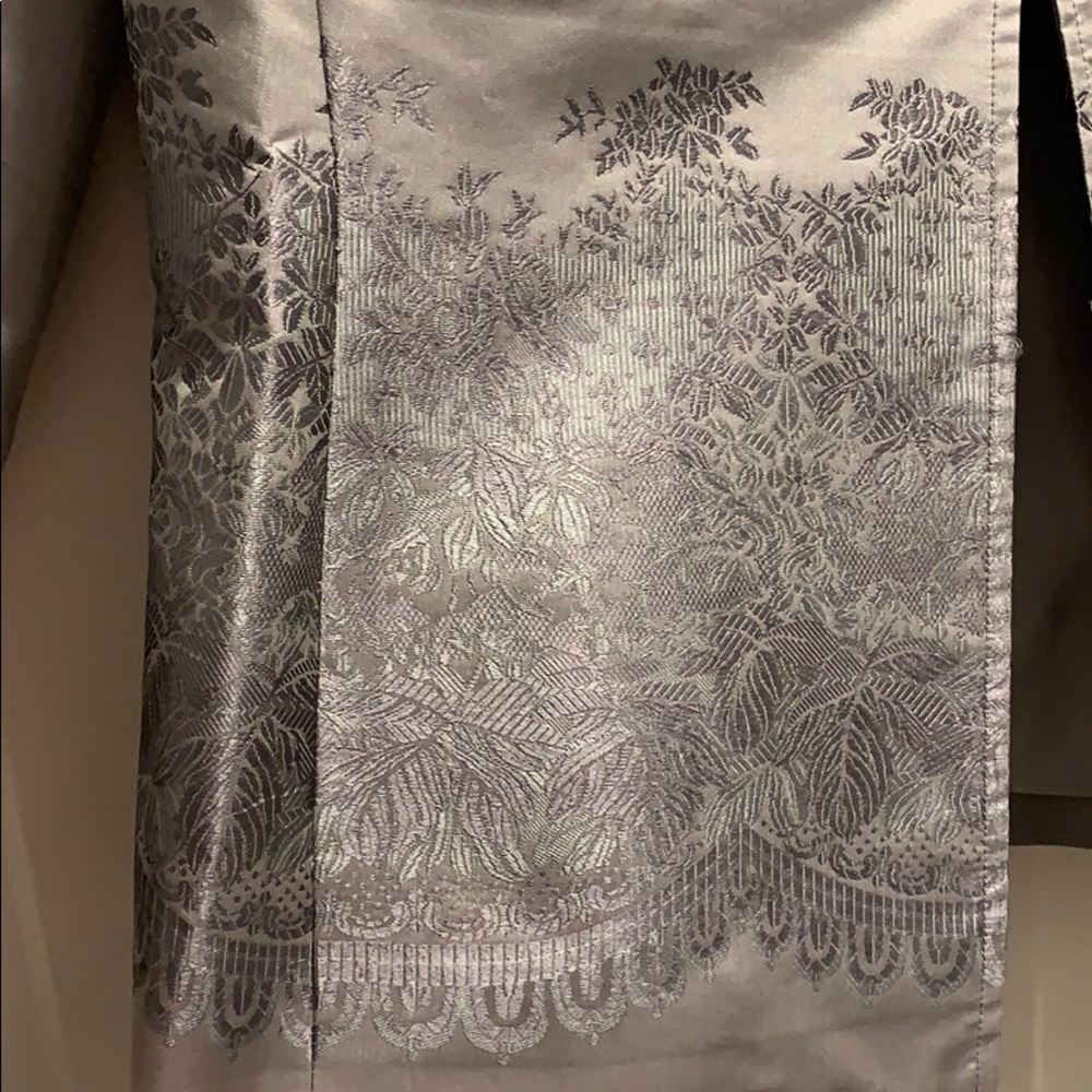 🔗Anne Klein 14P Silk Embroidered Blazer Jacket